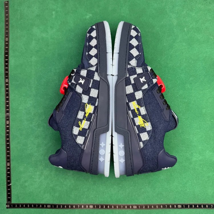 (Customized models are shipped in 3-7 days) TT 3 round toe lace-up low-cut sneakers