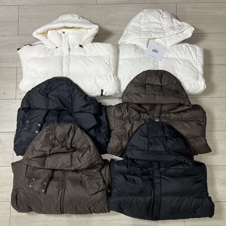 Jordan SJ6 loose hooded comfortable long-sleeved down jacket