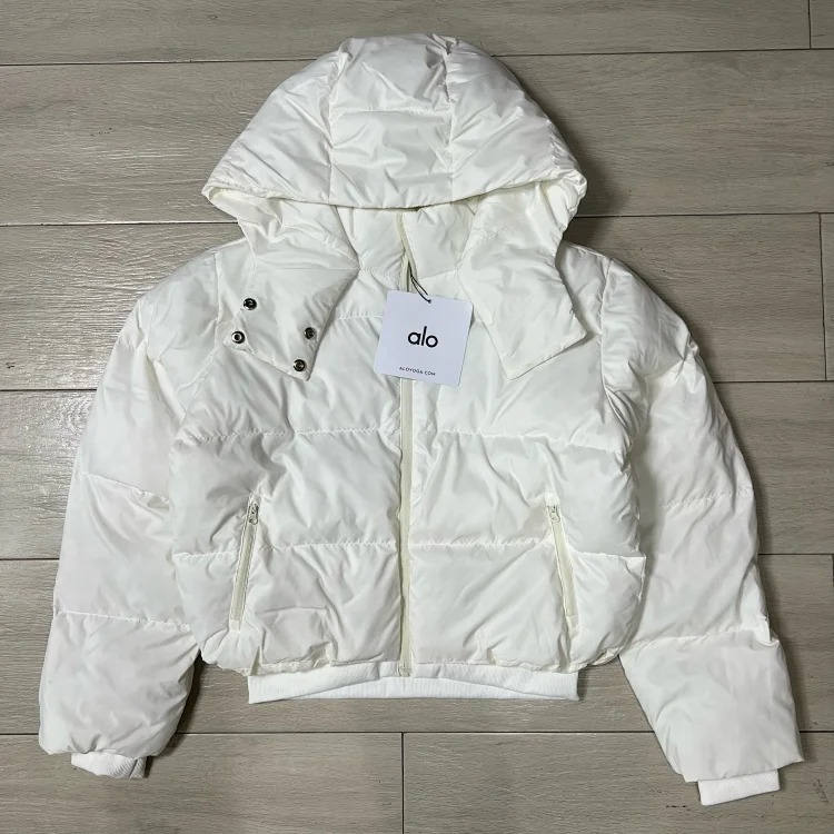 Jordan SJ6 loose hooded comfortable long-sleeved down jacket image 2
