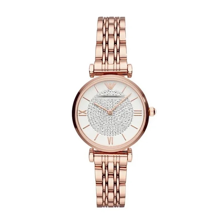 SXDA Gypsophila Watch Women's Style Elegant Ferris Wheel Rose Gold Quartz Movement Men's and Women's Lifestyle Waterproof