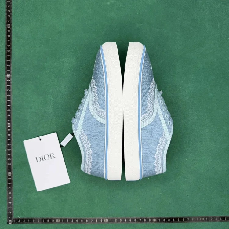 Embroidered printed lace embellished low-top canvas shoes TT4