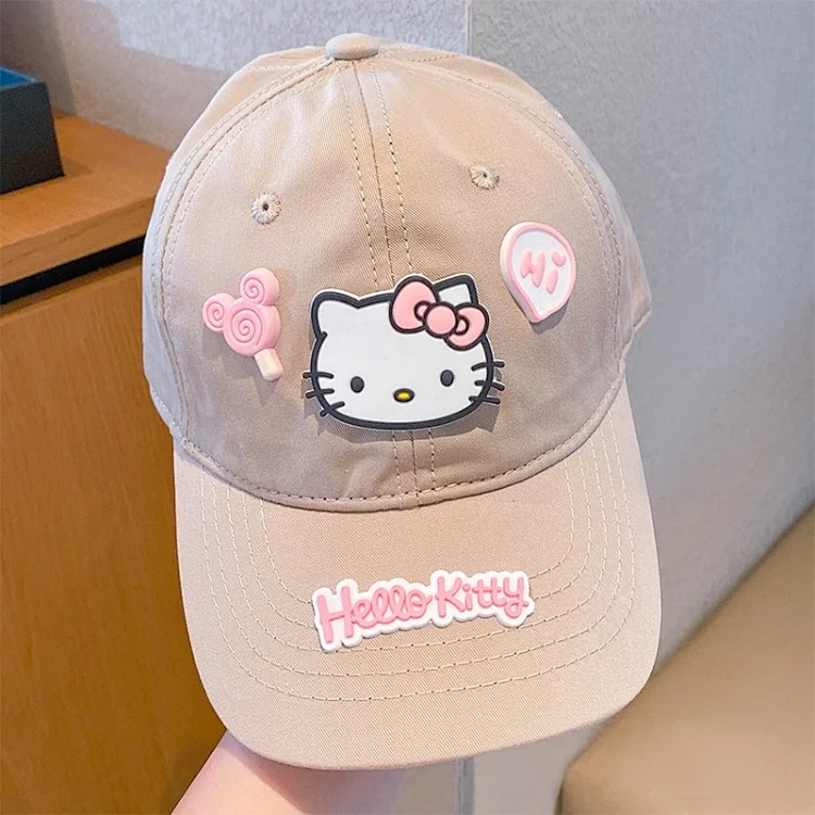 Simple and fresh Hello Kit*ty style baseball cap