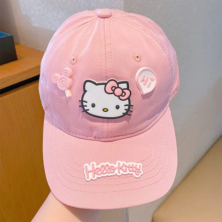 Simple and fresh Hello Kit*ty style baseball cap