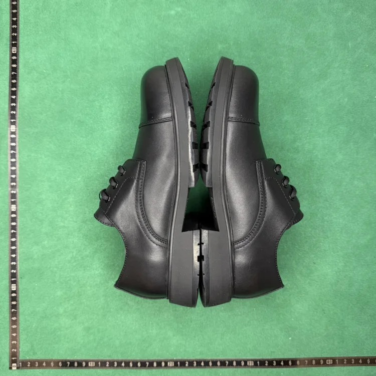 Round toe lace-up derby casual shoes TT 2