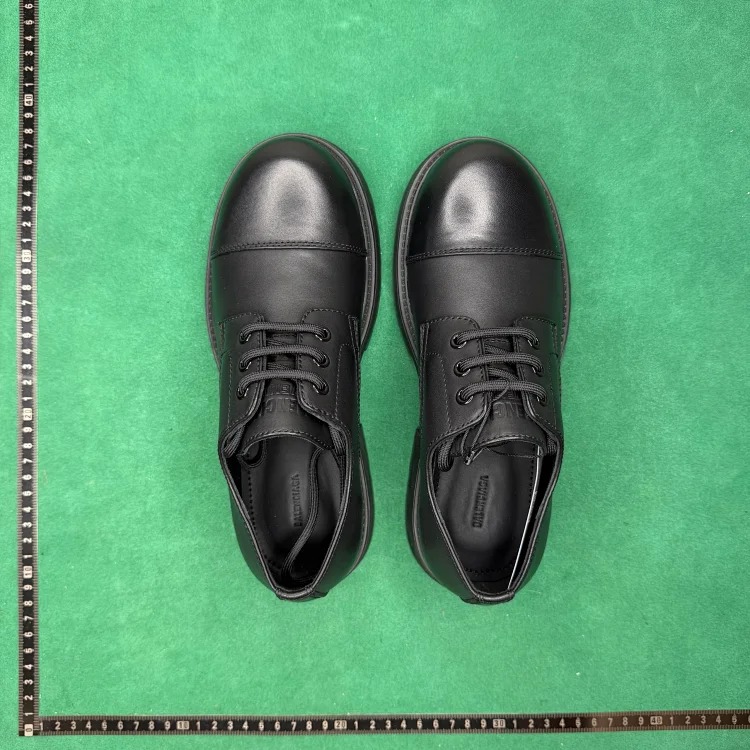 Round toe lace-up derby casual shoes TT 2