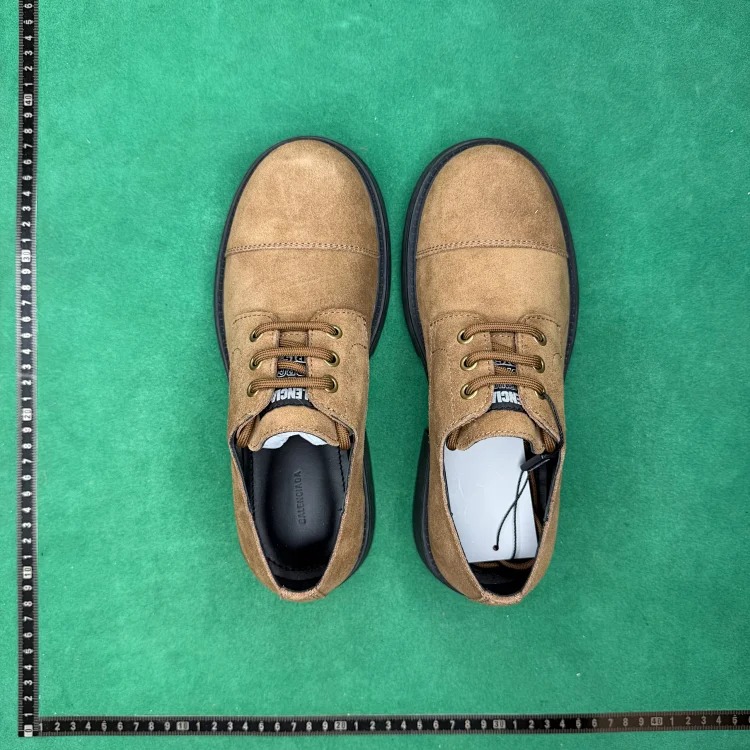 Round toe lace-up derby casual shoes TT 2