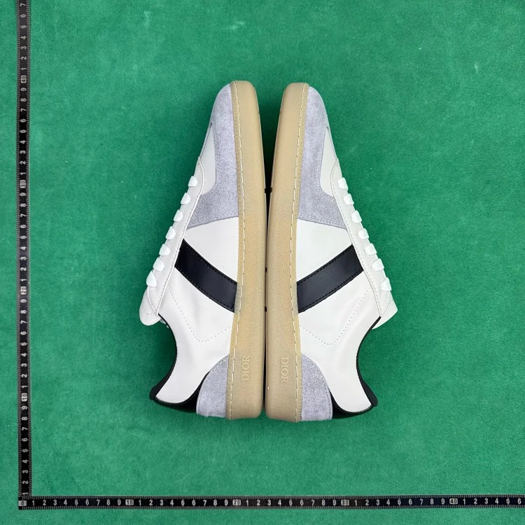 (Customized models are shipped in 3-7 days) TT8 cow leather round toe lace-up low-cut sneakers image 5