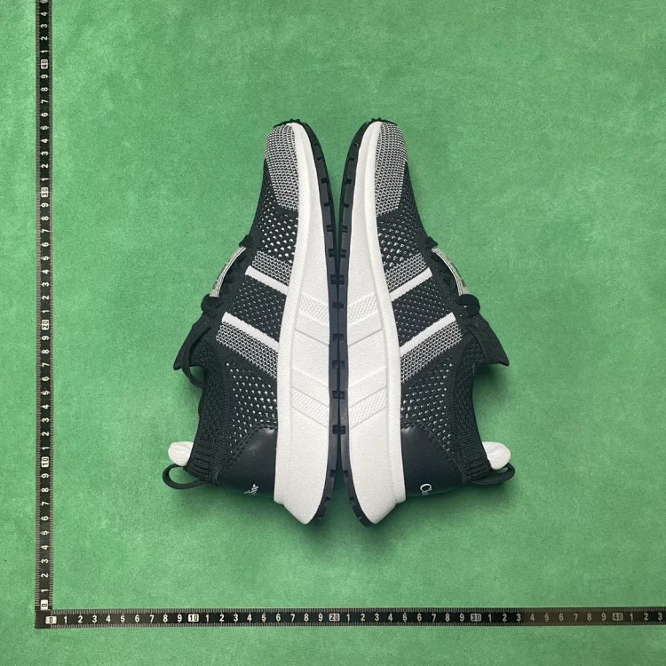 BD6 mesh round toe lace-up low-cut lifestyle shoes