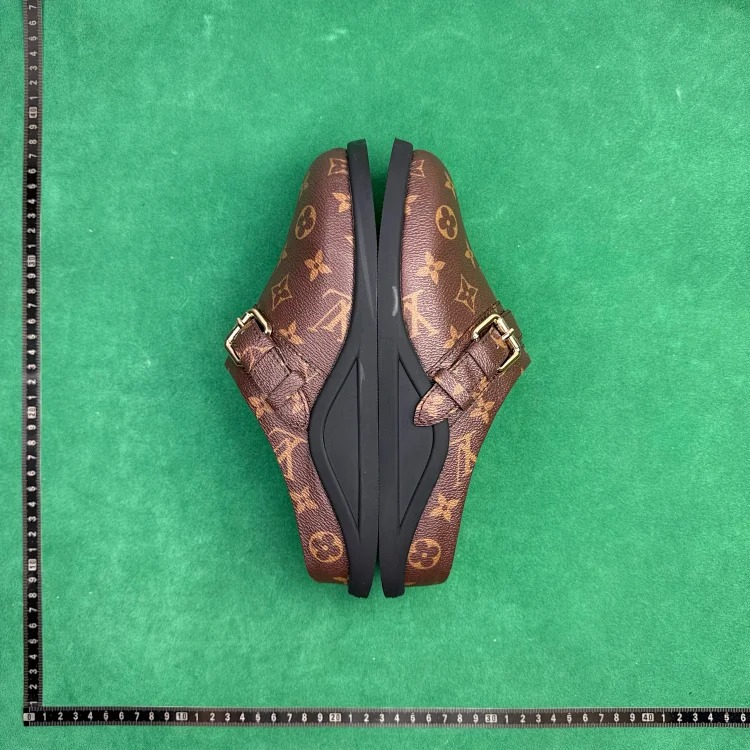 (Customized models are shipped within 3-7 days and are non-returnable and non-exchangeable) TT6 suede calfskin round-toe flat-soled rubber-soled toe-cap slippers image 4