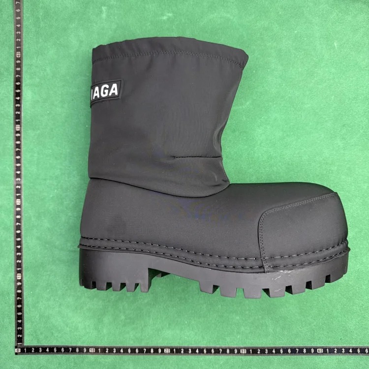 (Customized models are shipped in 3-7 days) TT 2 round-toe sleeve mid-calf snow boots