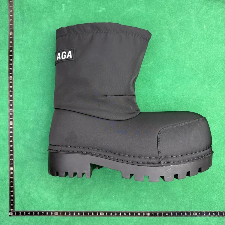 (Customized models are shipped in 3-7 days) TT 2 round-toe sleeve mid-calf snow boots