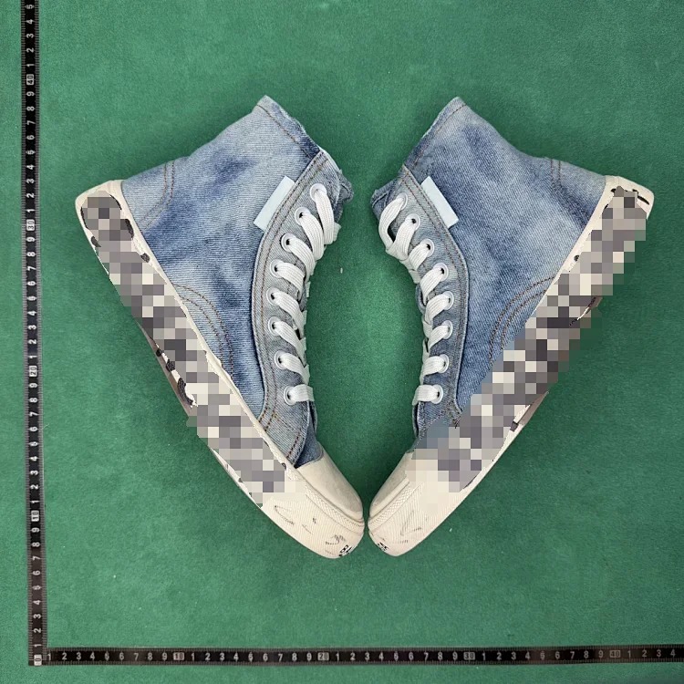 High-top lace-up low-top sneakers TT4