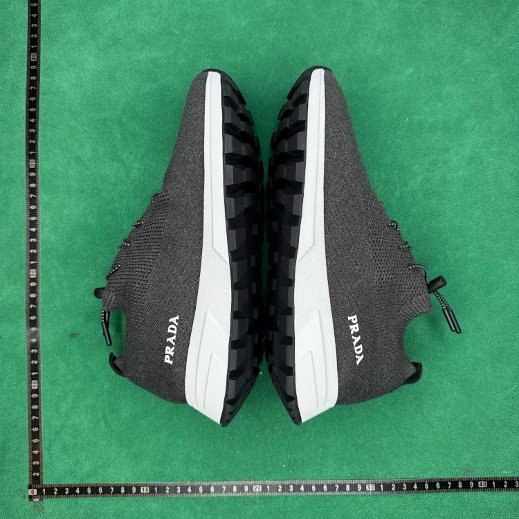 (Customized models are shipped in 3-7 days) TT6 knitted fabric round-toe drawstring low-cut lifestyle shoes image 2