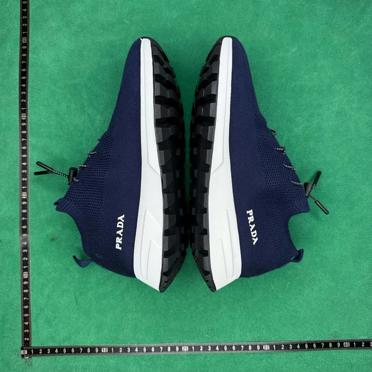 (Customized models are shipped in 3-7 days) TT6 knitted fabric round-toe drawstring low-cut lifestyle shoes image 3