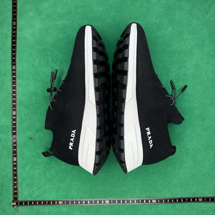 (Customized models are shipped in 3-7 days) TT6 knitted fabric round-toe drawstring low-cut lifestyle shoes image 5