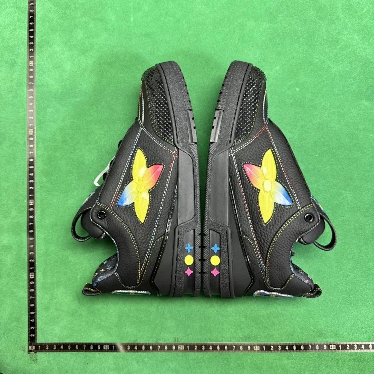 (Customized models are shipped in 3-7 days) TT 8 cow leather round toe lace-up low-cut sneakers