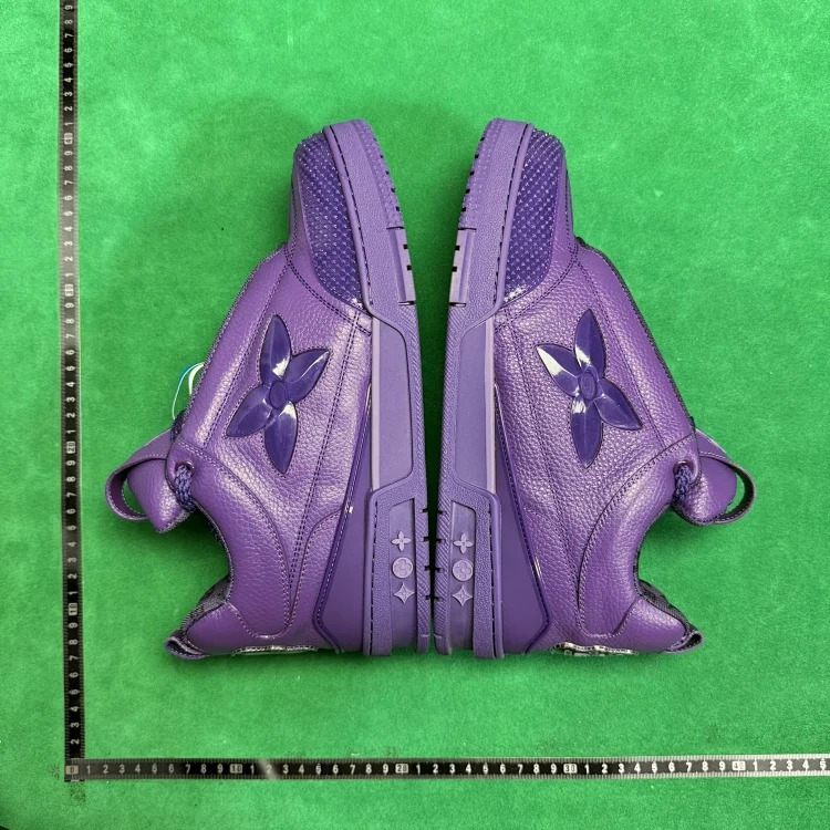 (Customized models are shipped in 3-7 days) TT 8 cow leather round toe lace-up low-cut sneakers image 5