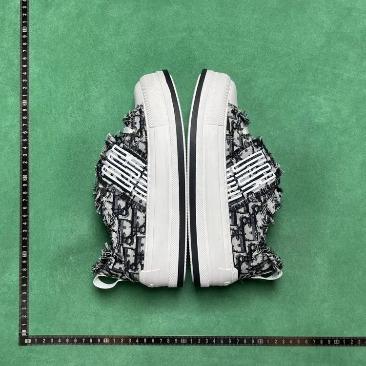 BD 0 printed platform shoes low top sneakers