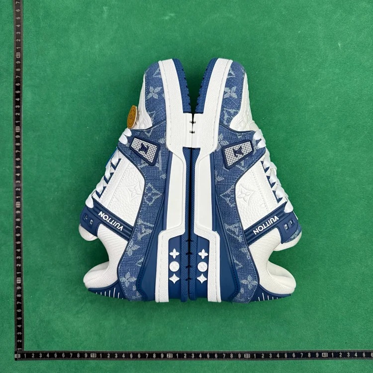 (Customized models are shipped in 3-7 days) TT 2 leather lace-up embossed low-top fashion sneakers image 4