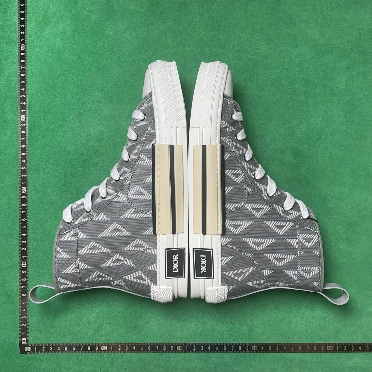 Dior BD 2 B23 logo printed low-top sneakers image 4