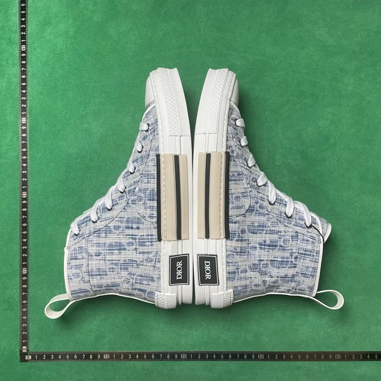 Dior BD 2 B23 logo printed low-top sneakers image 6