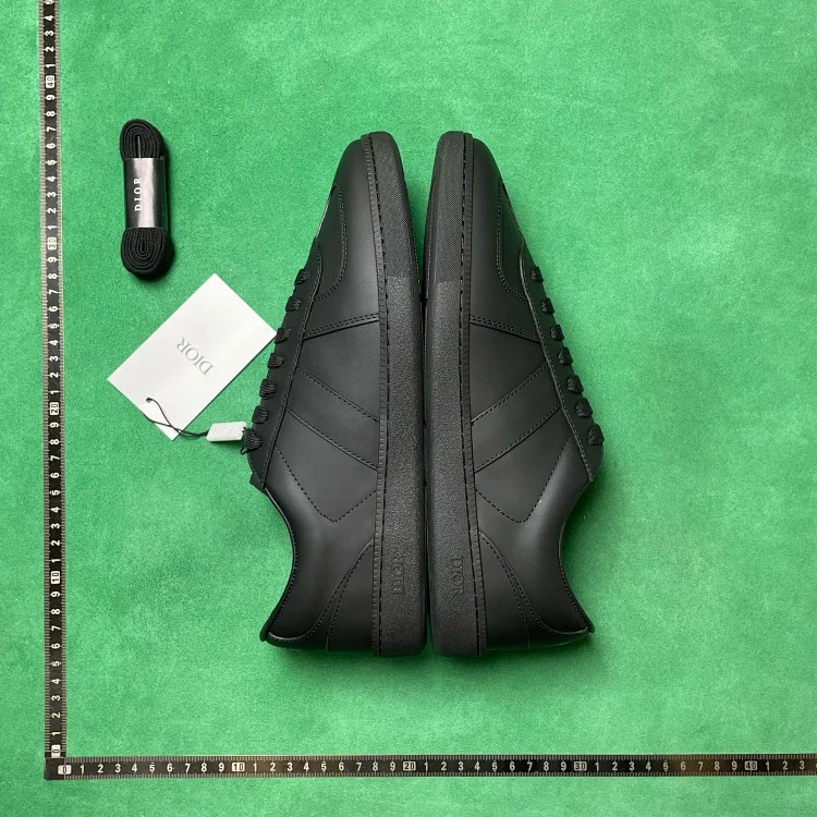 TD8 cow leather round toe lace-up low-top sneakers image 2