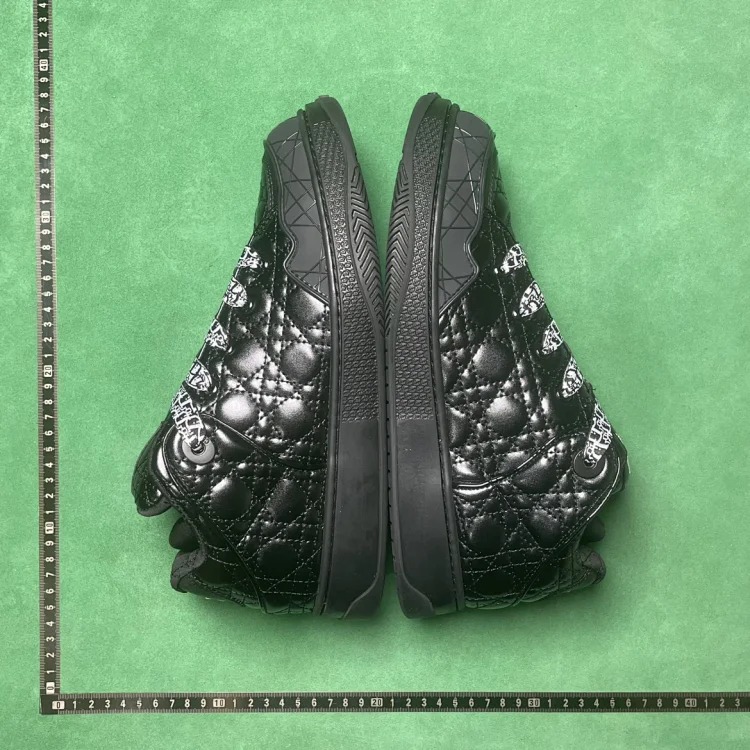 (Customized models are shipped in 3-7 days) TT 2 leather cannage pattern embroidered fashion sneakers
