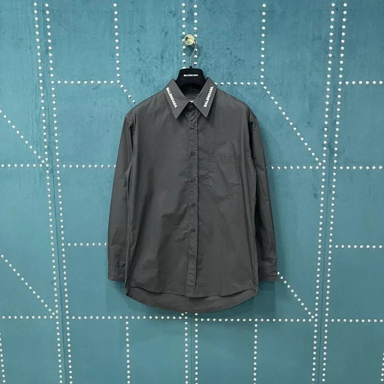 Balenciaga Embroidered long sleeve shirt blcg image 5