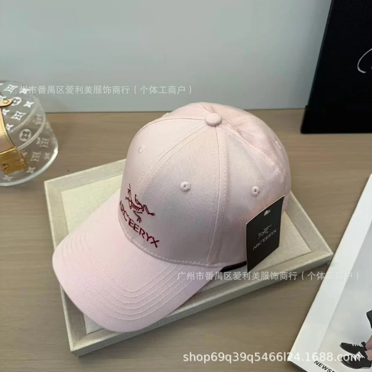 Korean style new soft top letter embroidered large head baseball hat women's fashion sun visor casual peaked cap wholesale