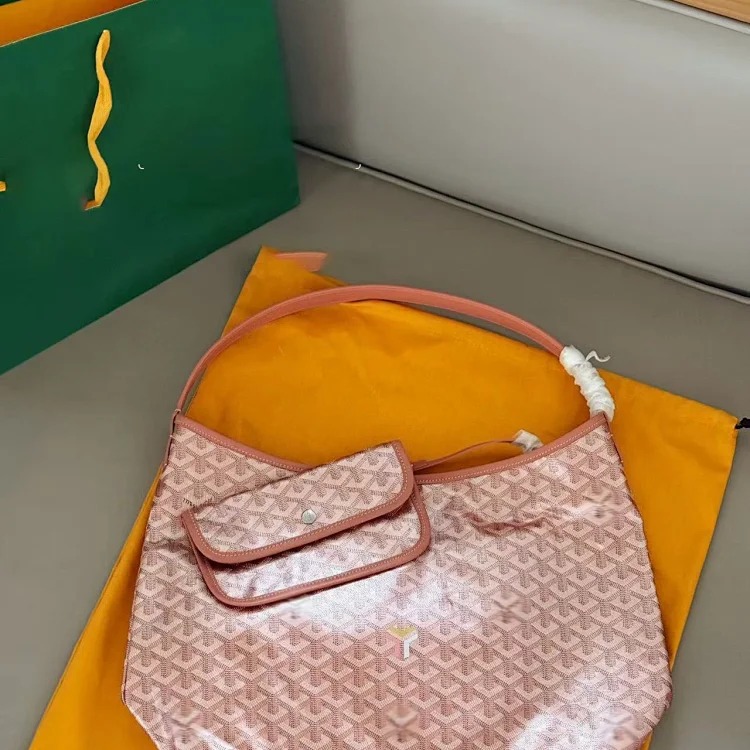 Dogtooth Godeya hobo pearlescent material one-shoulder and underarm shopping bag cotton and linen Y-print ins Xiaohongshu image 4