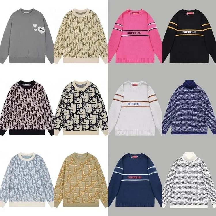 Collection of sweaters