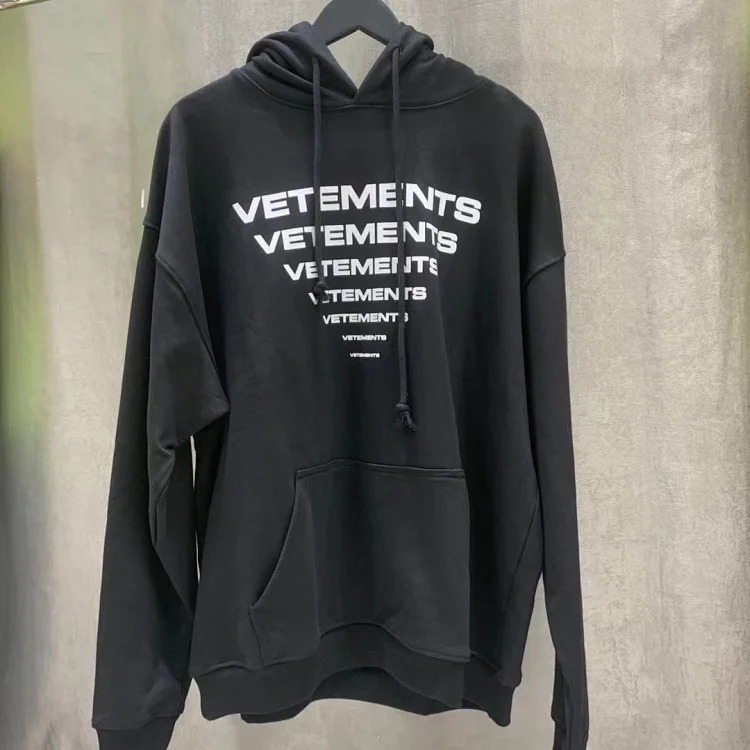 Letter Casual Hooded Swe