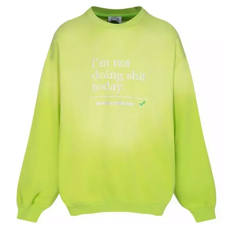Letter Casual Hooded Swe image 6