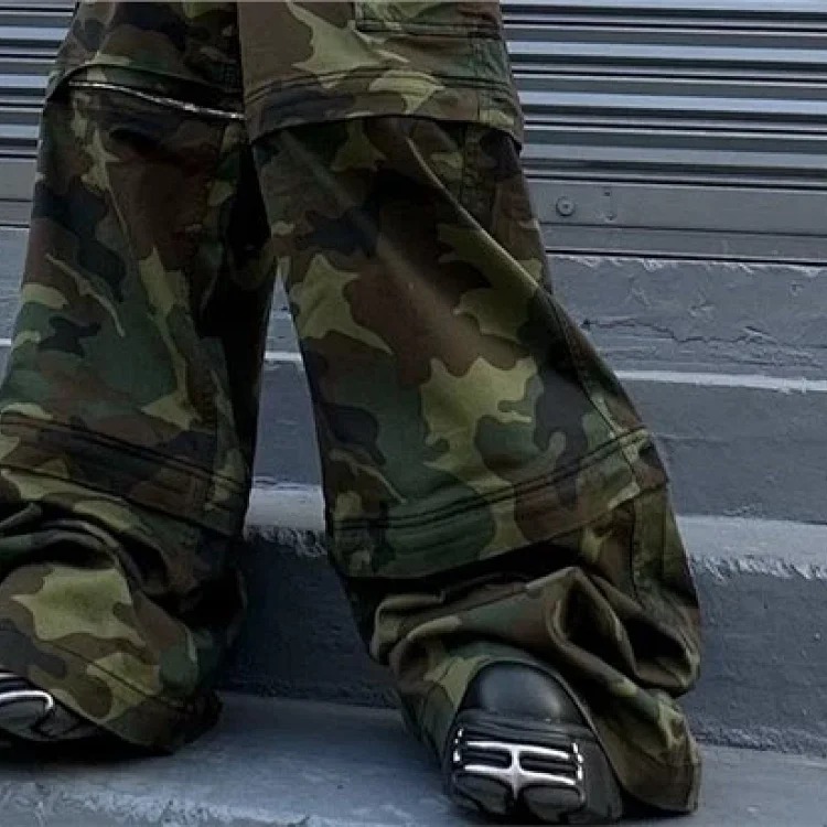 Camouflage loose overal