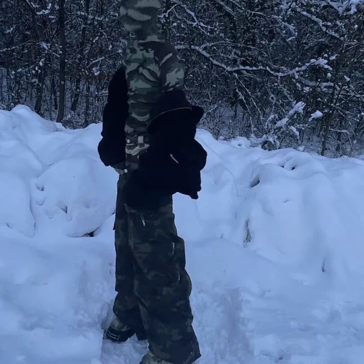 Camouflage loose overal