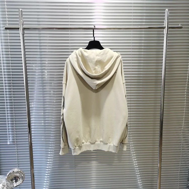 Apricot zipper sweatshirt suit image 4