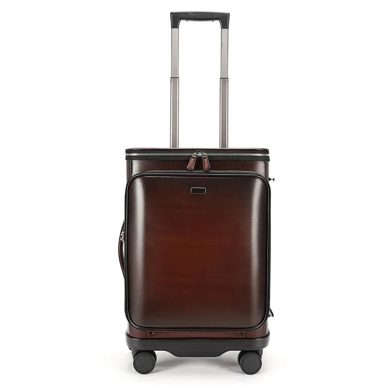 Retro luxury high-end briefcase suitcase 20-inch boarding case travel trolley suit luggage set