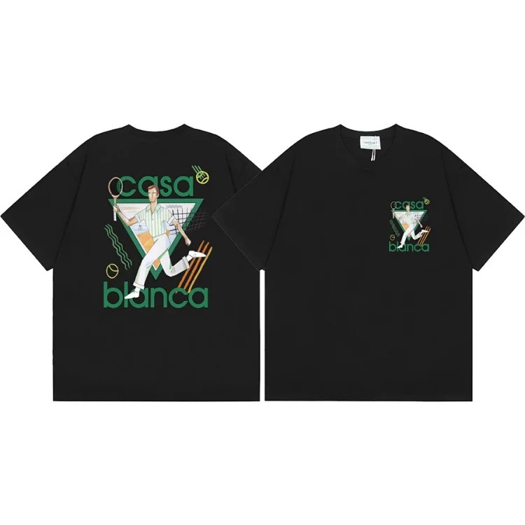Factory self- tropical wind printed short sleeve 11