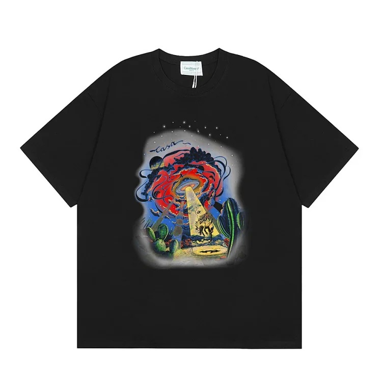 Factory self- tropical wind printed short sleeve 11