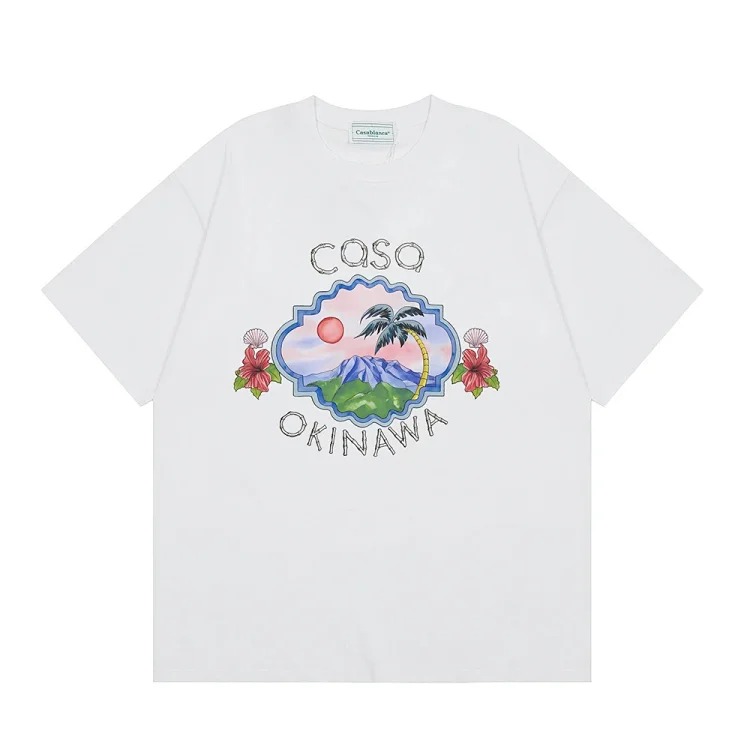 Factory self- tropical wind printed short sleeve 11