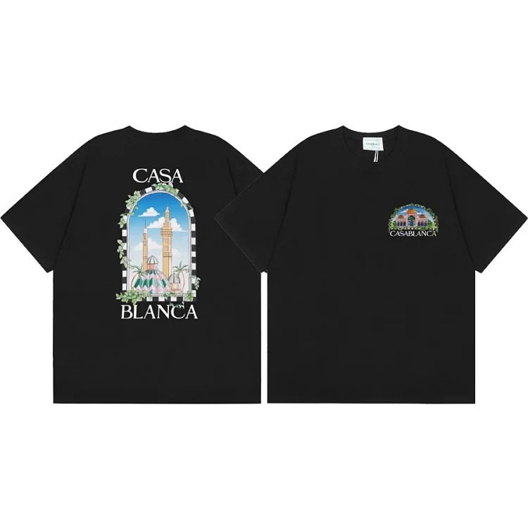 Factory self- tropical wind printed short sleeve 11