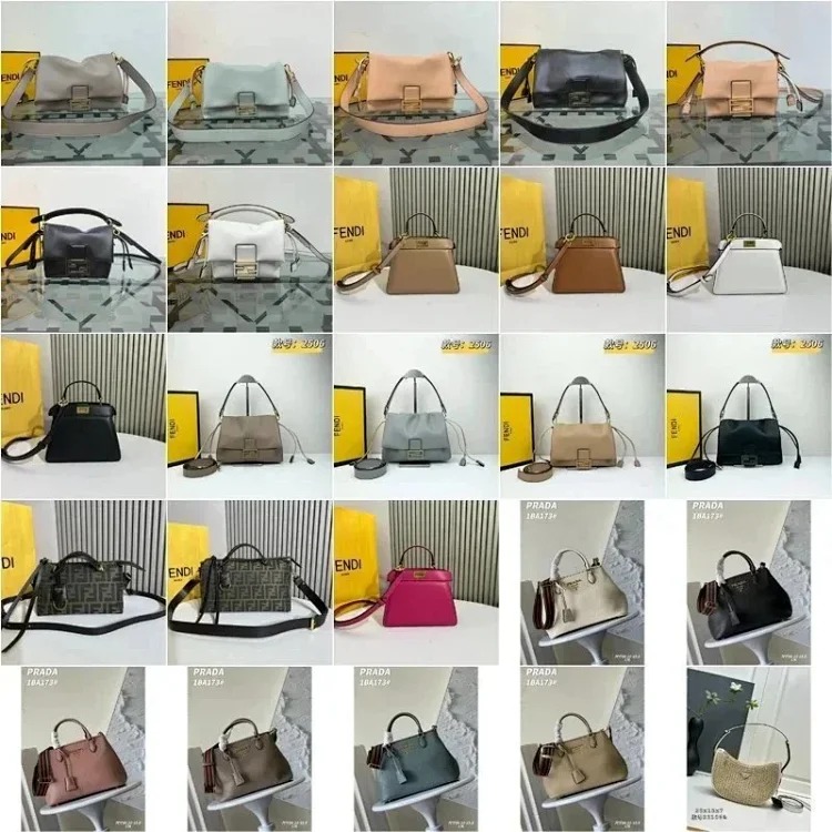 New Fashion 2025 Women's Bag Large Capacity Versatile Bag-2609