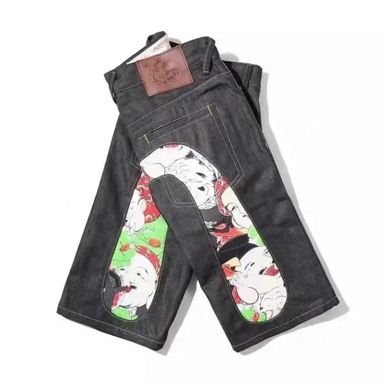 XMT18 American high street denim shorts image 6