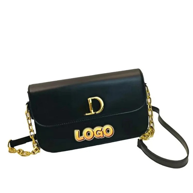 Women's Bags 2024 Fashion Large Capacity Single Shoulder Crossbody Bag Chain Contrast Color Western Style Women's Bag Trendy Bag