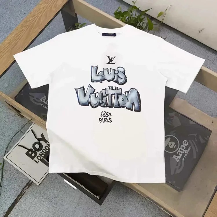AA-TOP-original original label, short-sleeved T-shirt pure cotton printed loose style American round neck versatile summer image 2