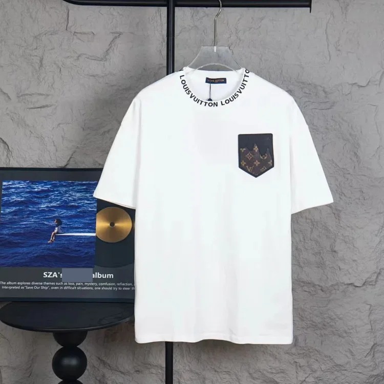 AA-TOP-original original label, short-sleeved T-shirt pure cotton printed loose style American round neck versatile summer image 5