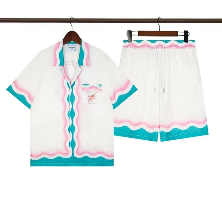 Fashionable short-sleeved shorts set 16 image 5