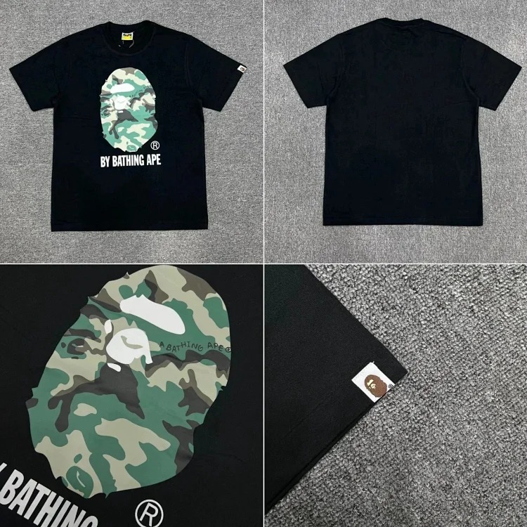 BB02-Factory ape head short sleeves image 3