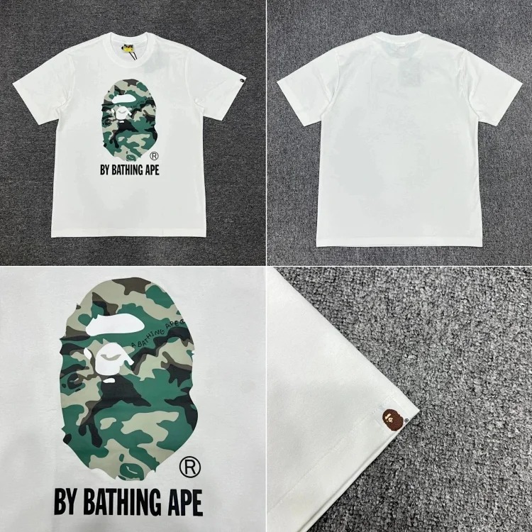 BB02-Factory ape head short sleeves image 4