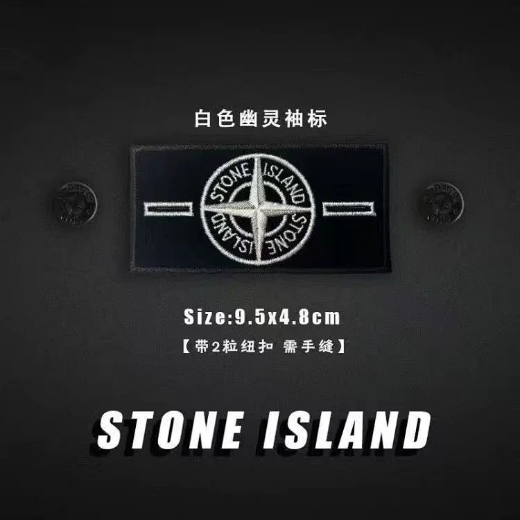 ~Island Armband Embroidered Button Stone Ghost Chapter Clothes Shoes Hat DIY Badge